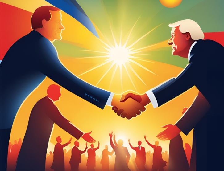 coalitie-akkoord NL-zon gaat weer schijnen-blog klimaatburgemeester Almere-Chris Soebroto-ai canva