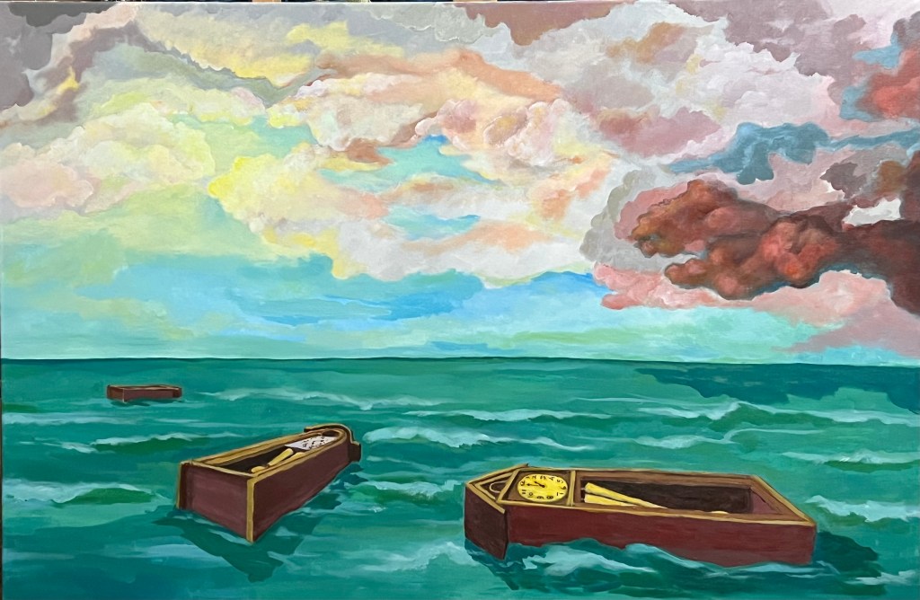 zeeen van tijd-kunst van Waldi van Kogelenberg