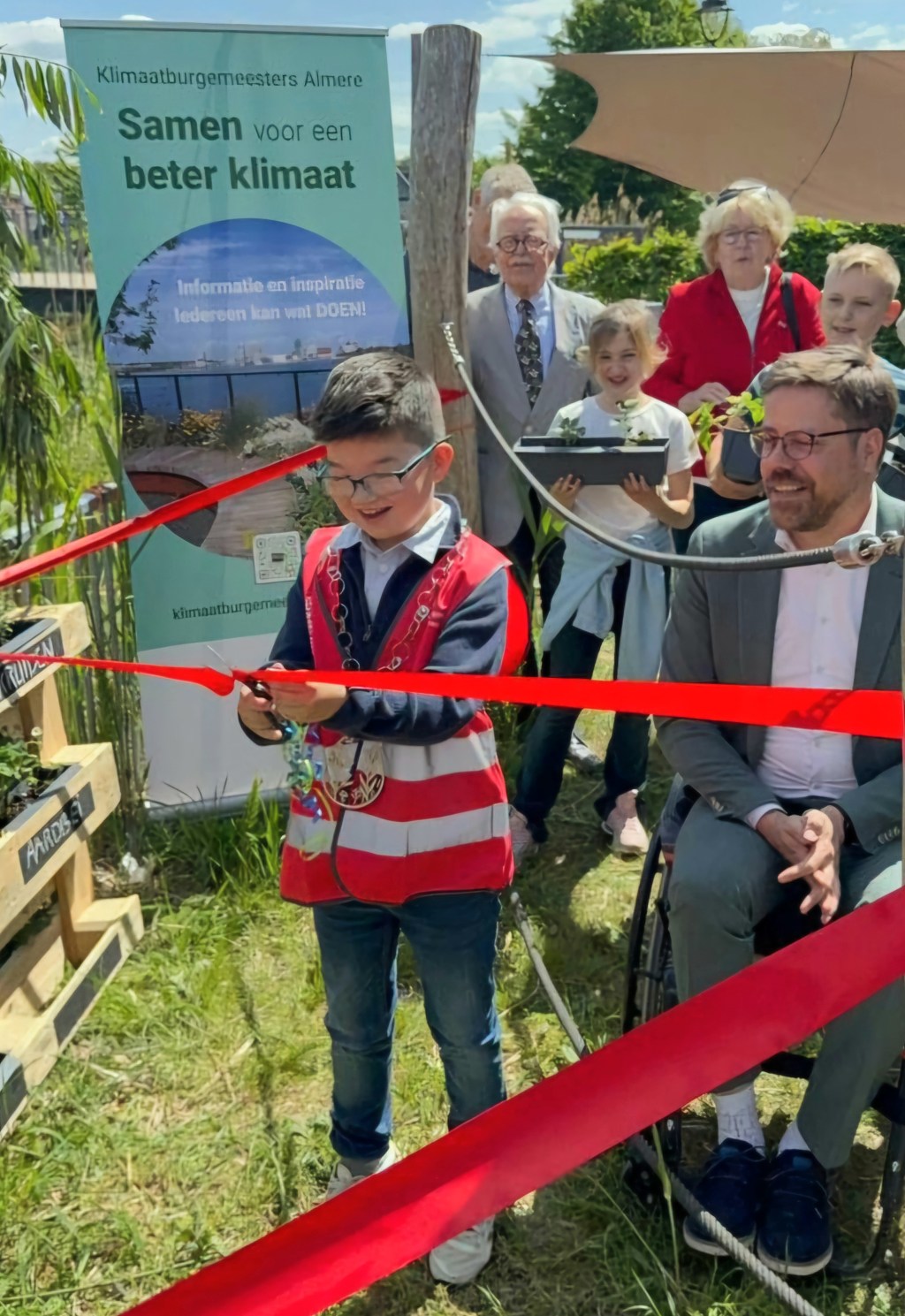 Anthony (10) is kinderklimaatburgemeester Almere