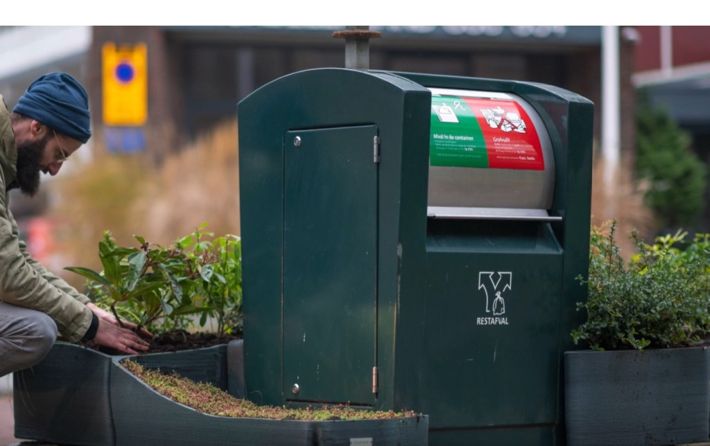 containertuintje -cityguards- vermindert afvaldumping?-vergroenen