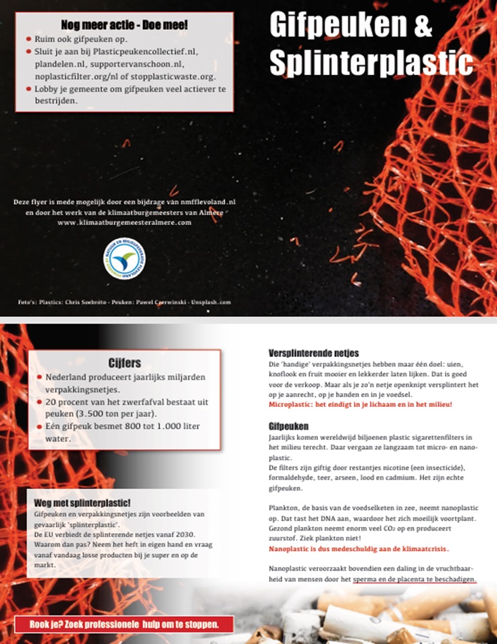 25 flyer gifpeuken en splinterplastic-klimaatvurgemeester-Almere